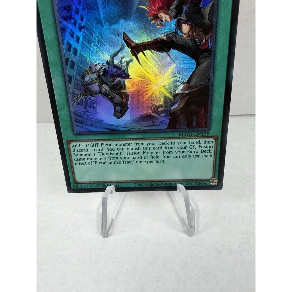 Fiendsmith's Tract BLGG-EN125 Ultra Rare Yugioh Glorious Gallery 1st Edition